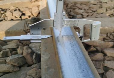Analogue/ Mechanical Rail Head /Profile Wear Gauge